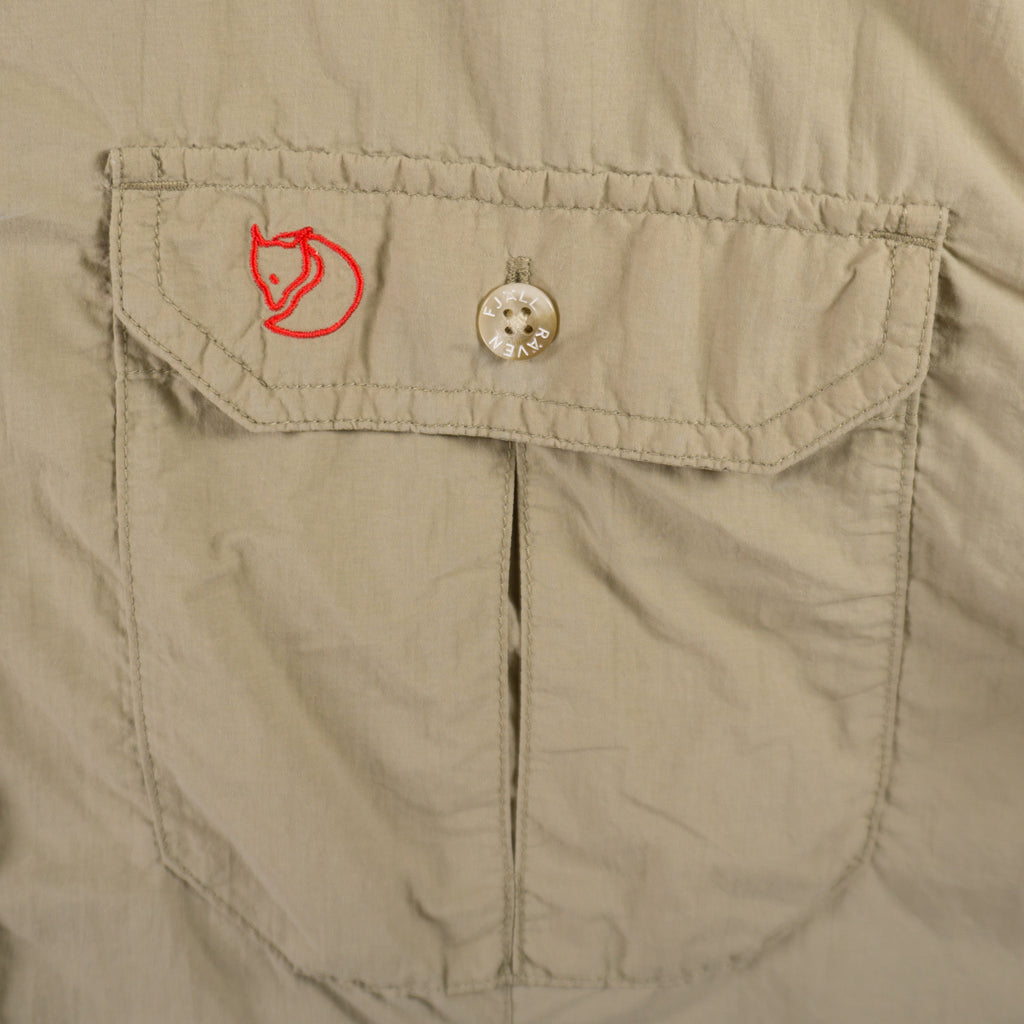 Fjallraven Бежова Риза с Къс Ръкав