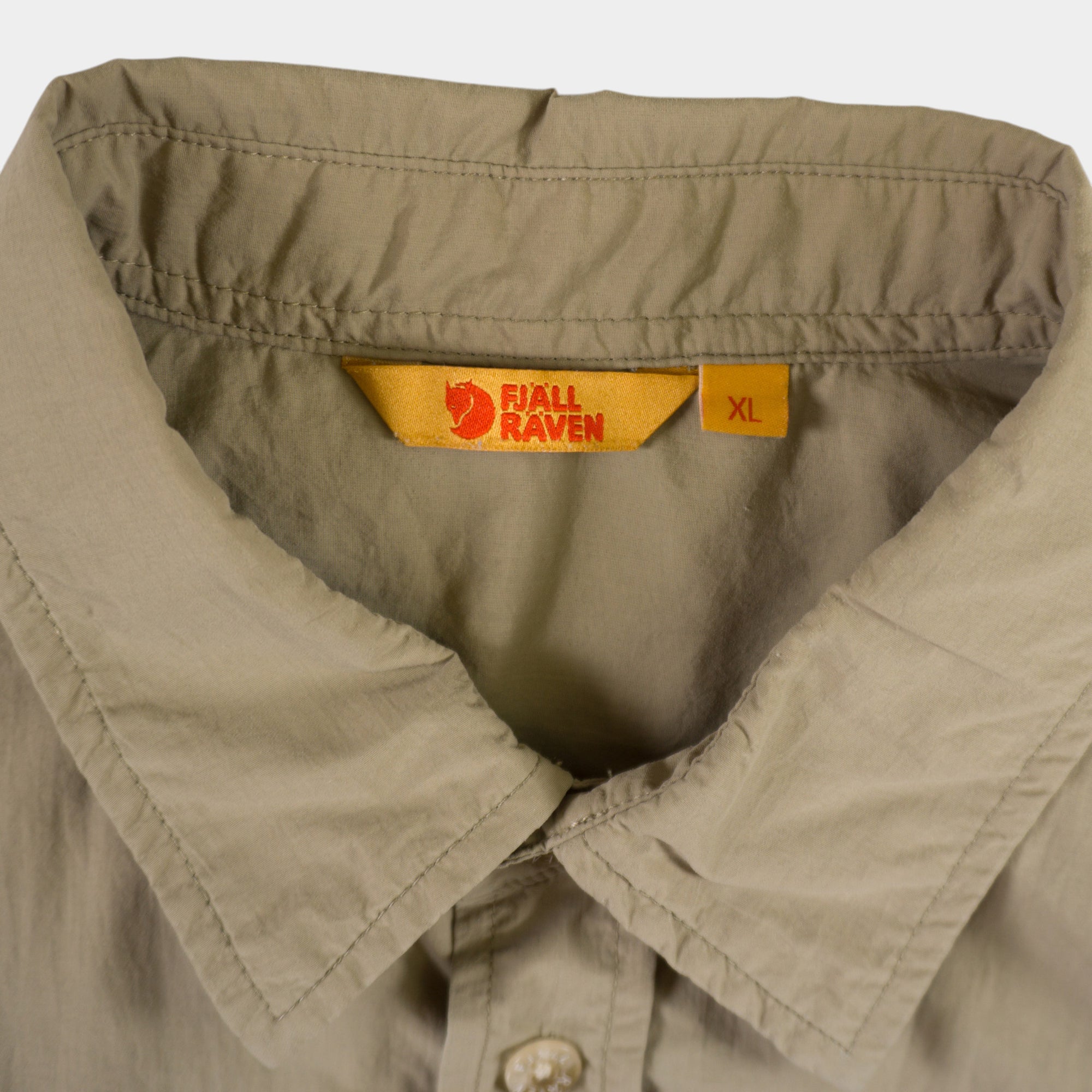 Fjallraven Бежова Риза с Къс Ръкав