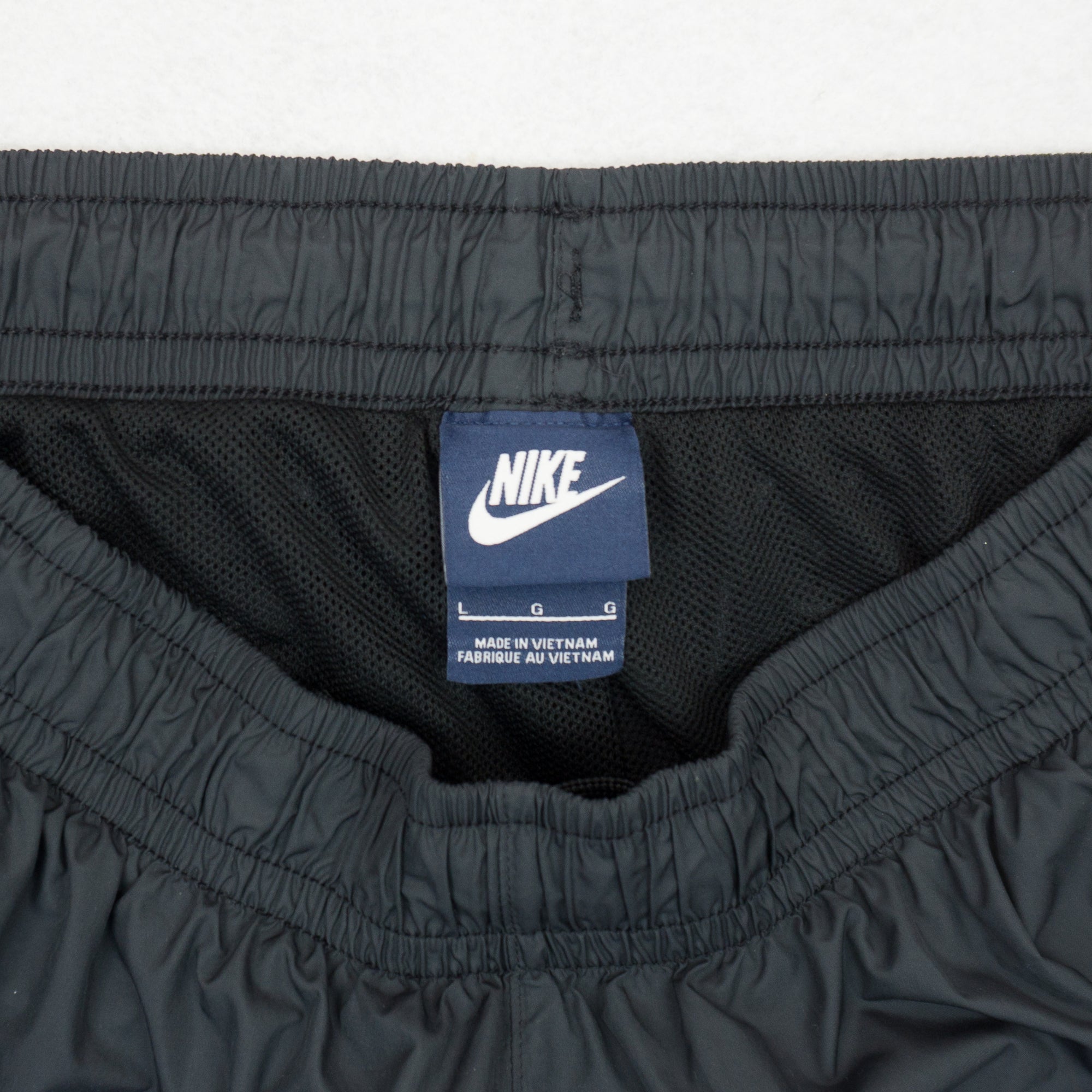 Nike Черен Анцуг с Бродирано Лого