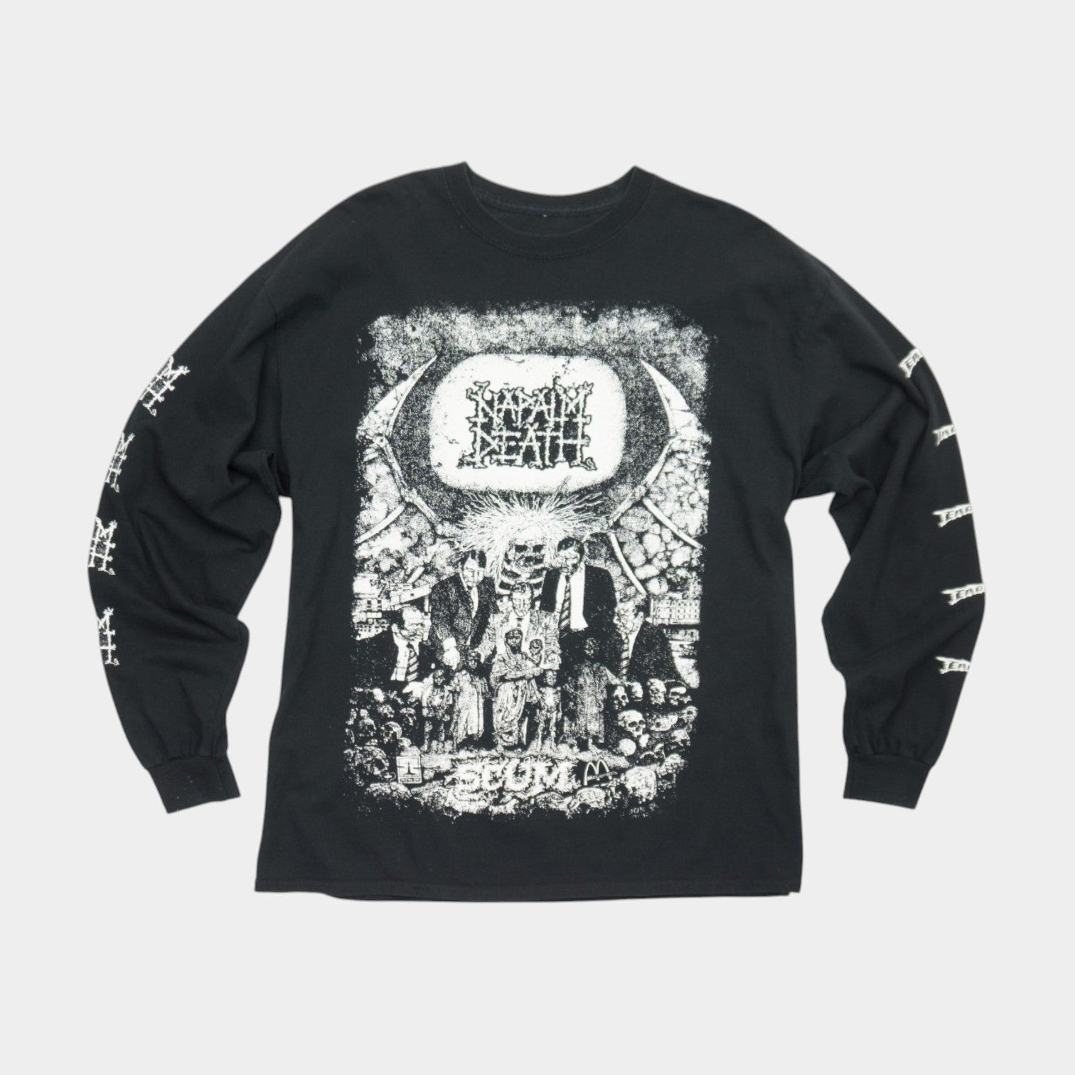 Napalm Death Черна Блуза с Графика