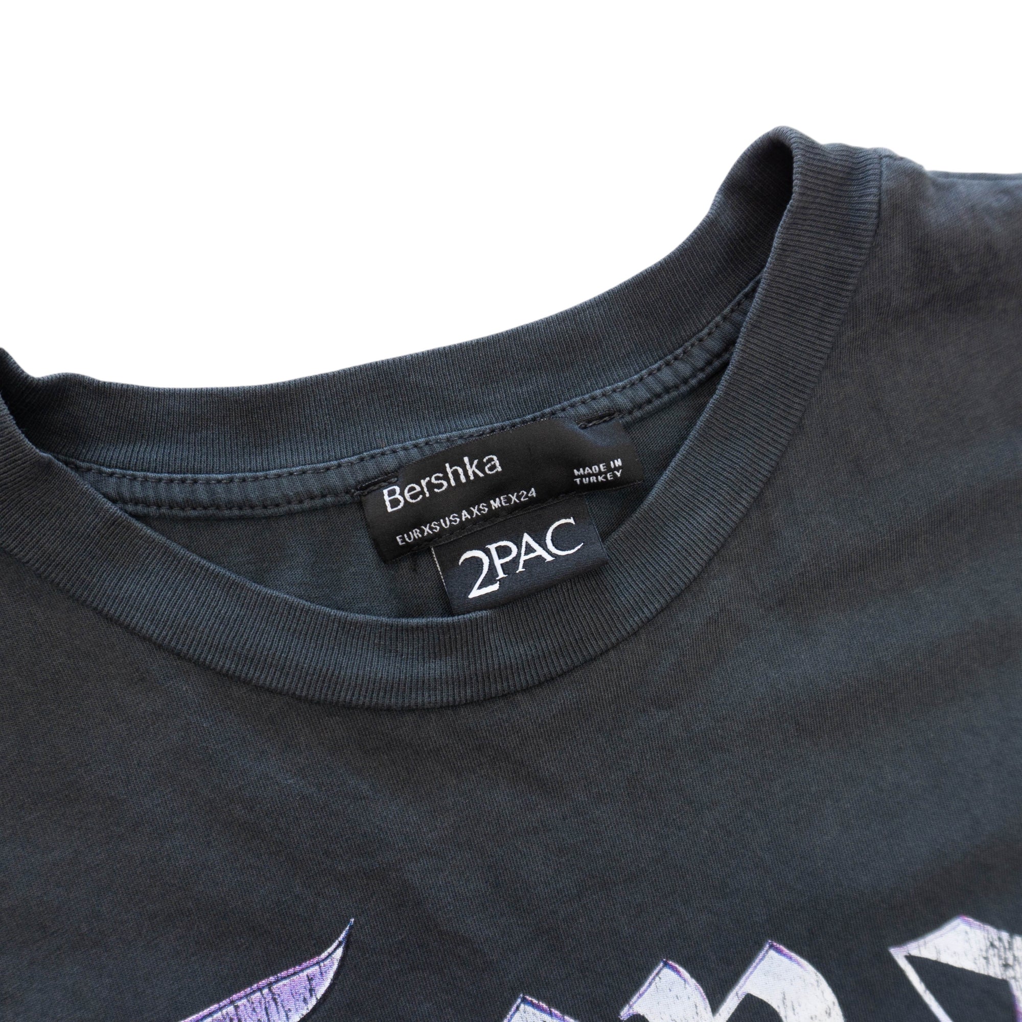 Bershka X 2Pac Graphic Tee