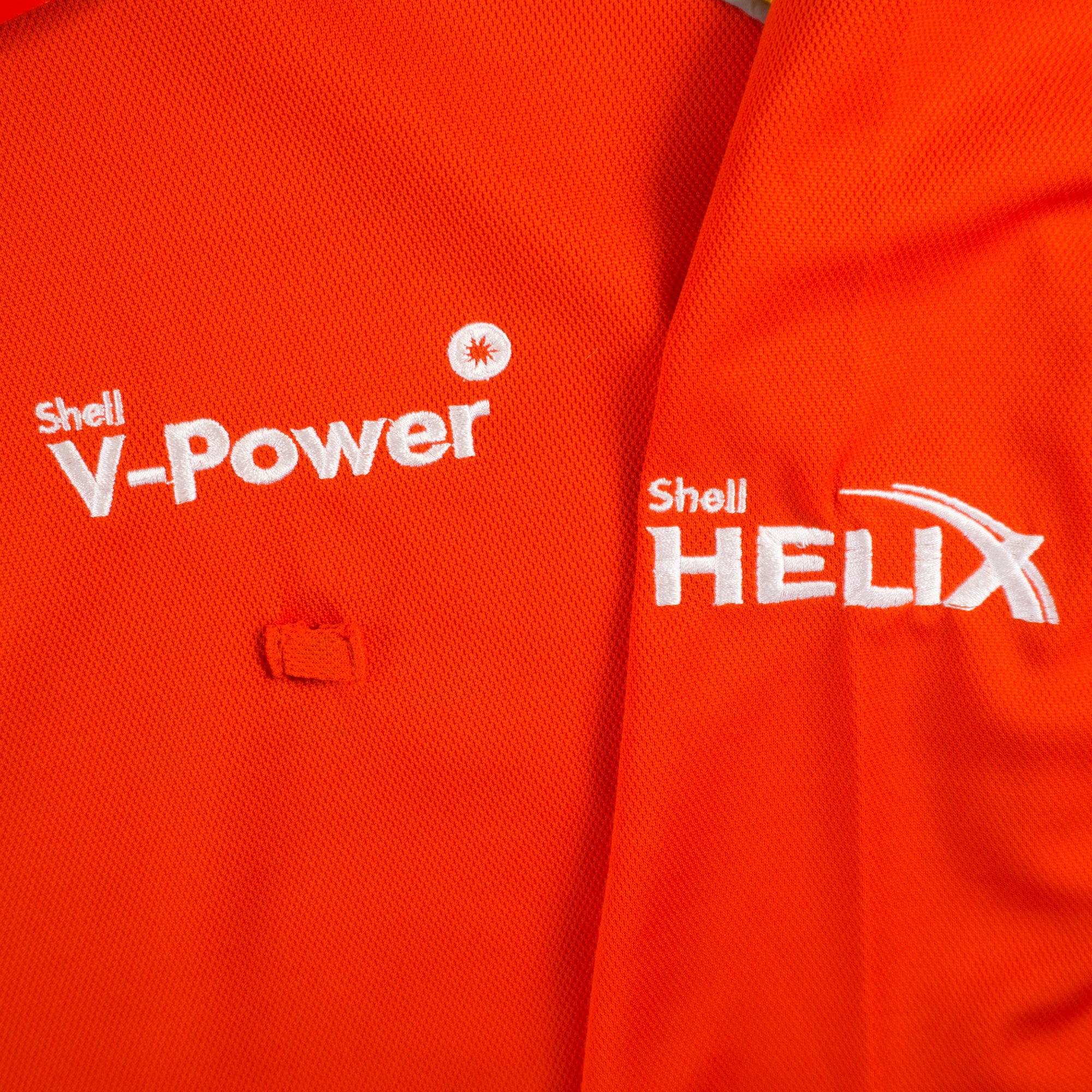 Wstar x Shell Червена Тениска с Яка