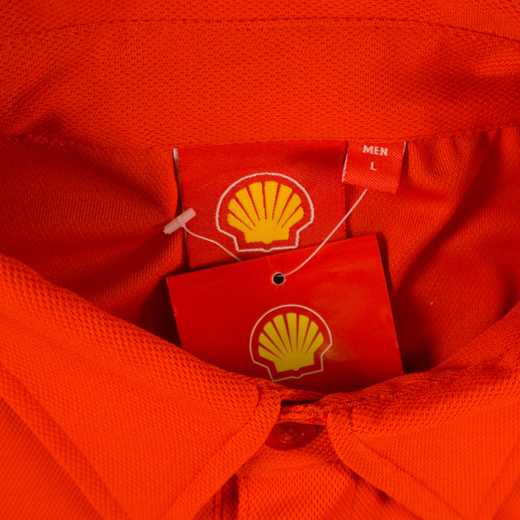 Wstar x Shell Червена Тениска с Яка