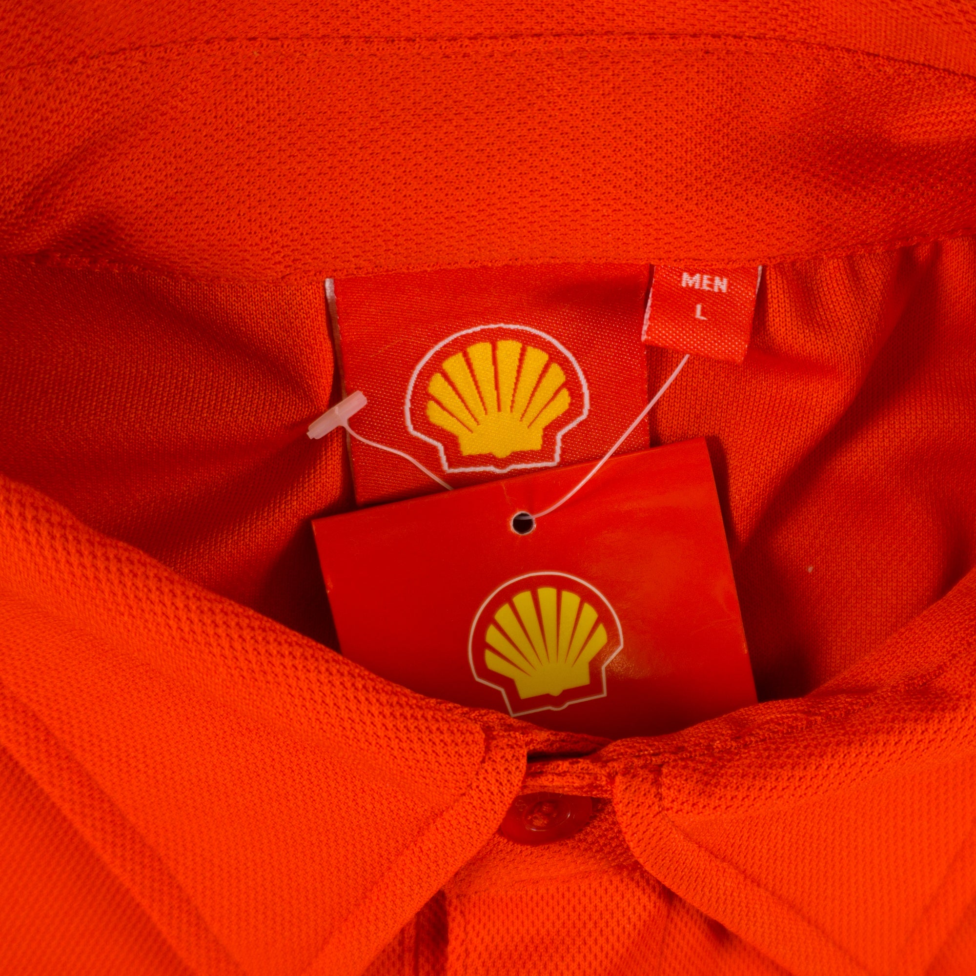 Wstar x Shell Червена Тениска с Яка