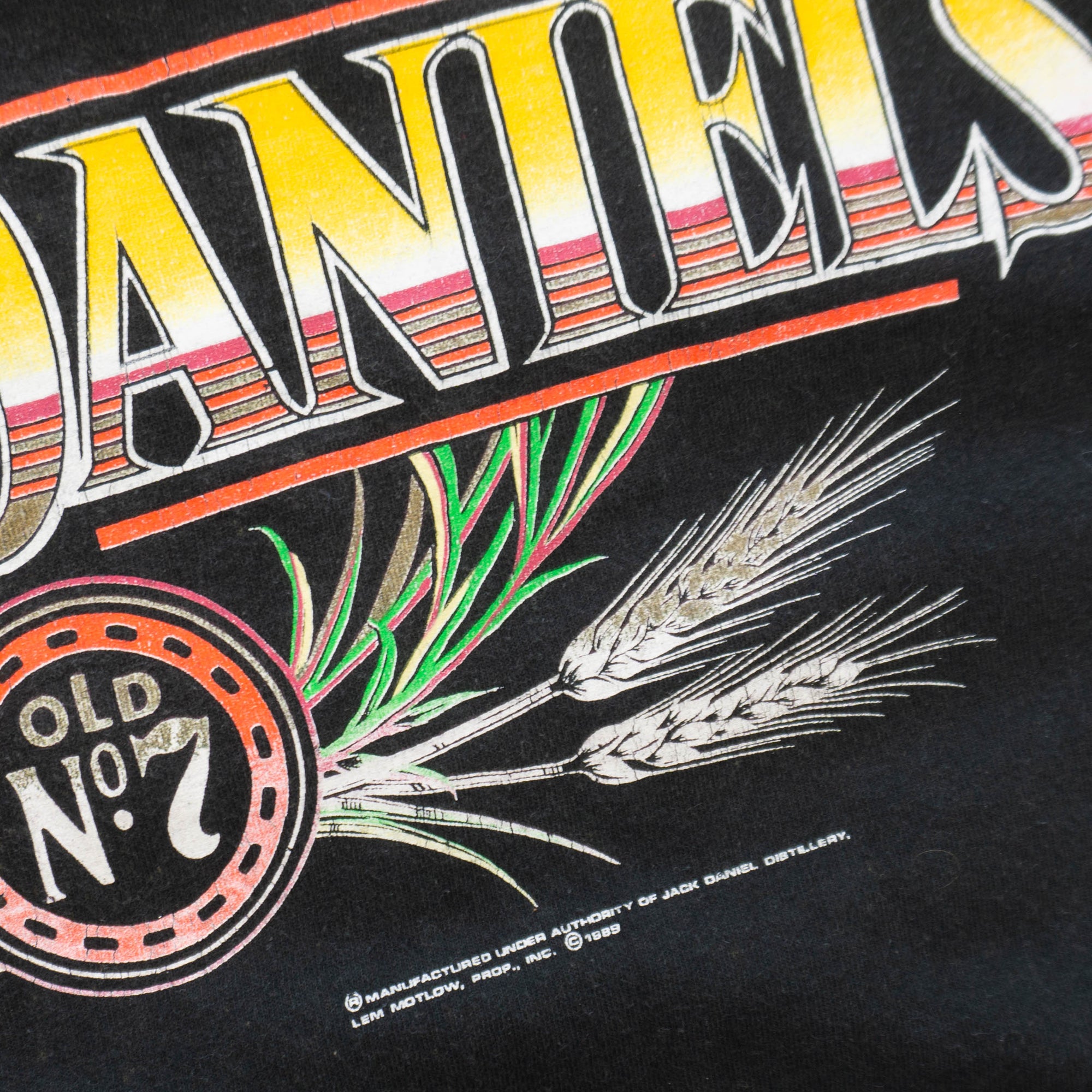 Jack Daniels Vintage 1989 Тениска с Графика