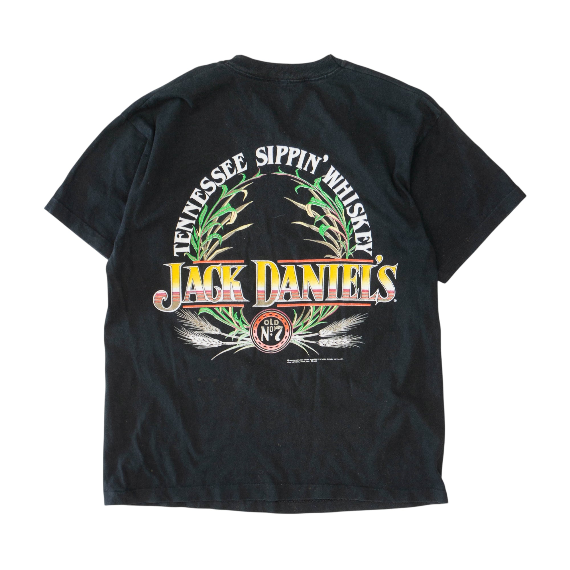 Jack Daniels Vintage 1989 Тениска с Графика
