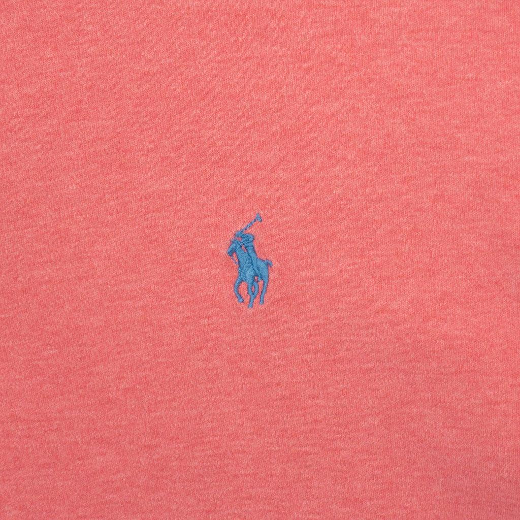 Polo Ralph Lauren Vintage Розова Тениска с Яка и Бродирано Лого