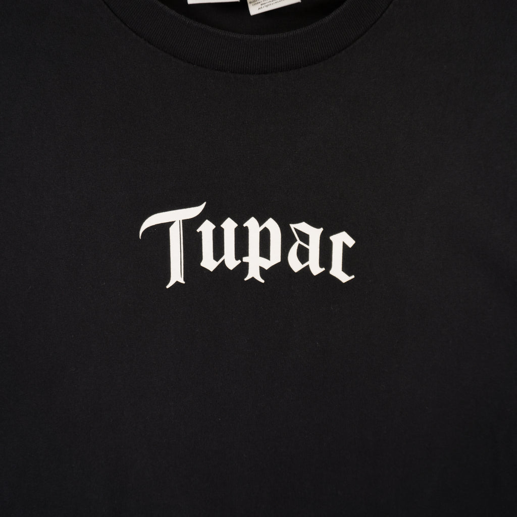 Bershka x 2Pac Черна Тениска