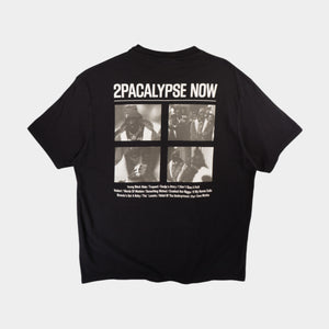 Bershka x 2Pac Черна Тениска