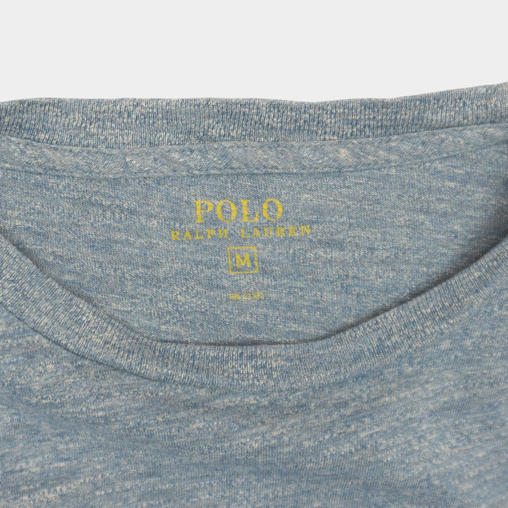 Polo Ralph Lauren Синя Тениска с Бродирано Лого
