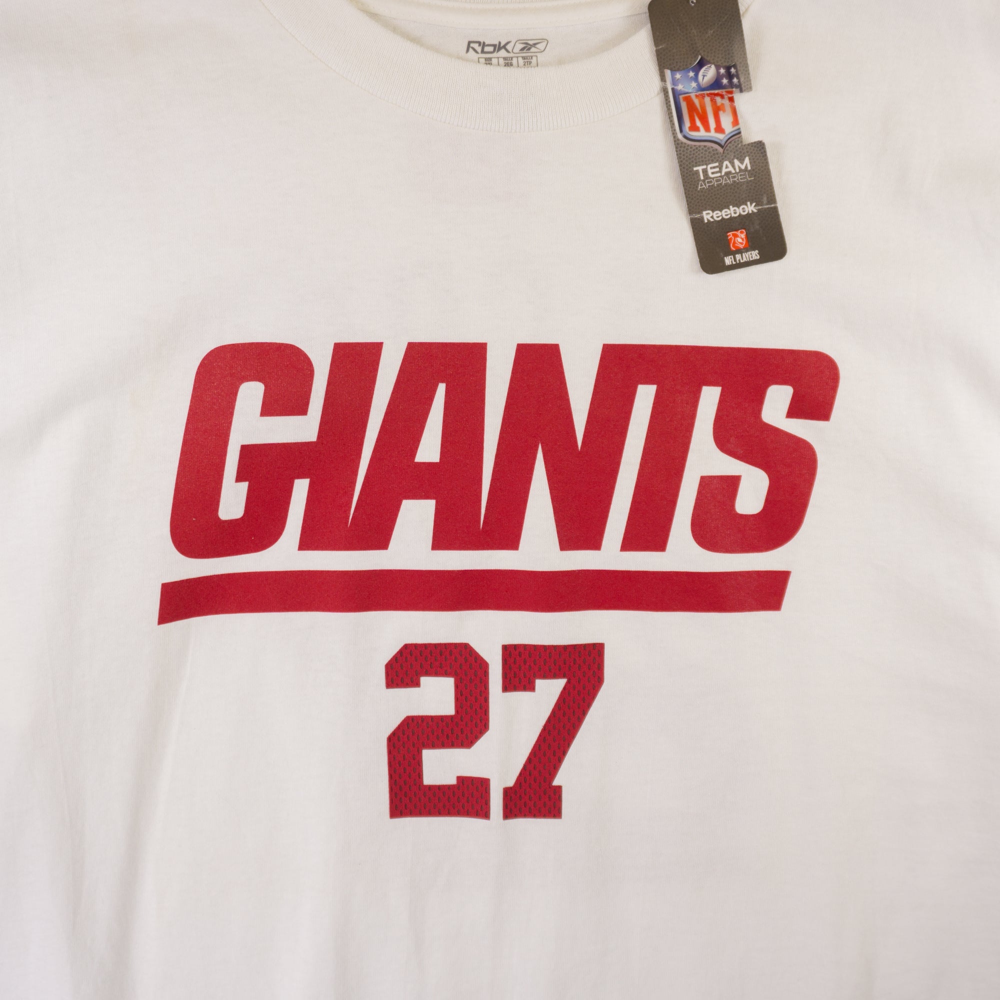 Reebok x NFL NY Giants Бяла Тениска с Графика