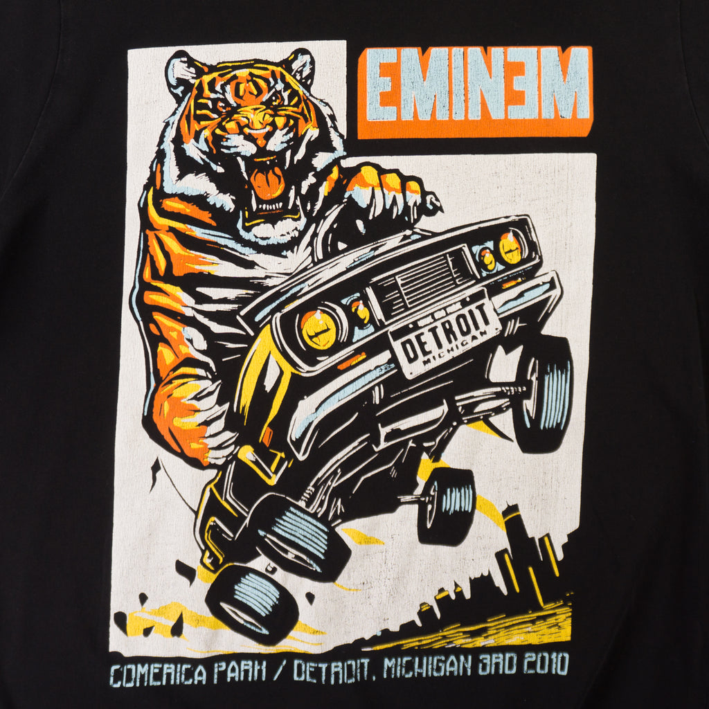 T-35 x Eminem Черна Тениска с Графика
