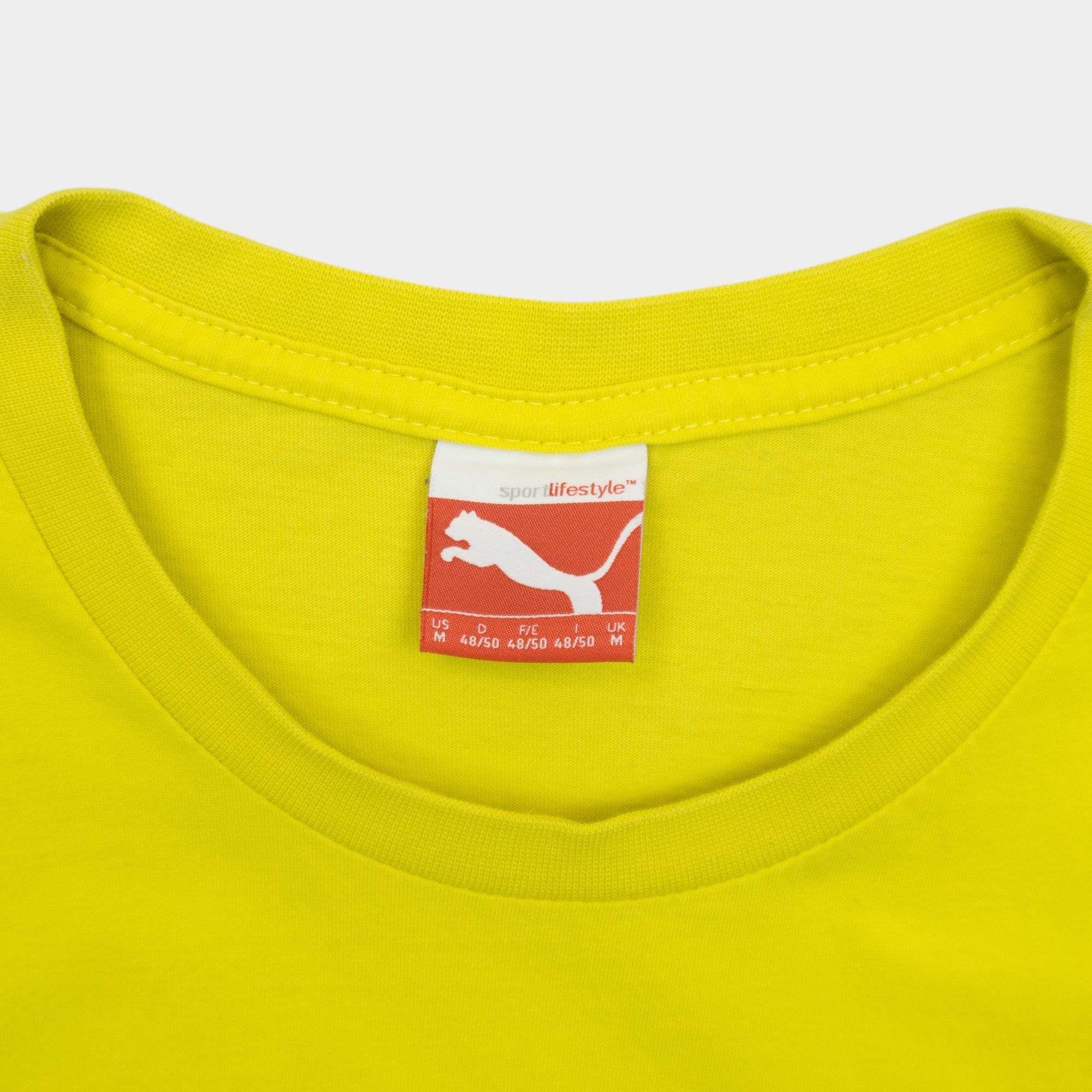 Puma Borussia Dortmund Жълта Тениска с Графика