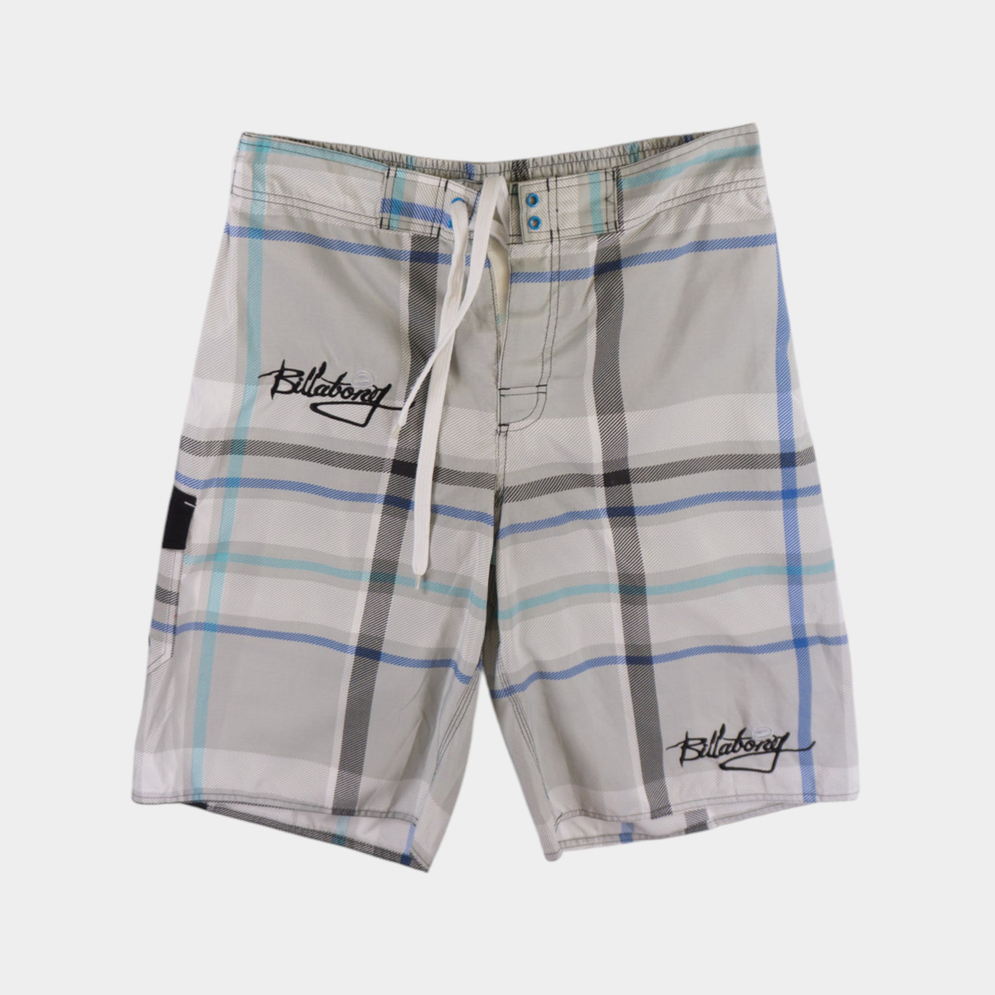 Billabong Карирани Сиви Борд Шорти