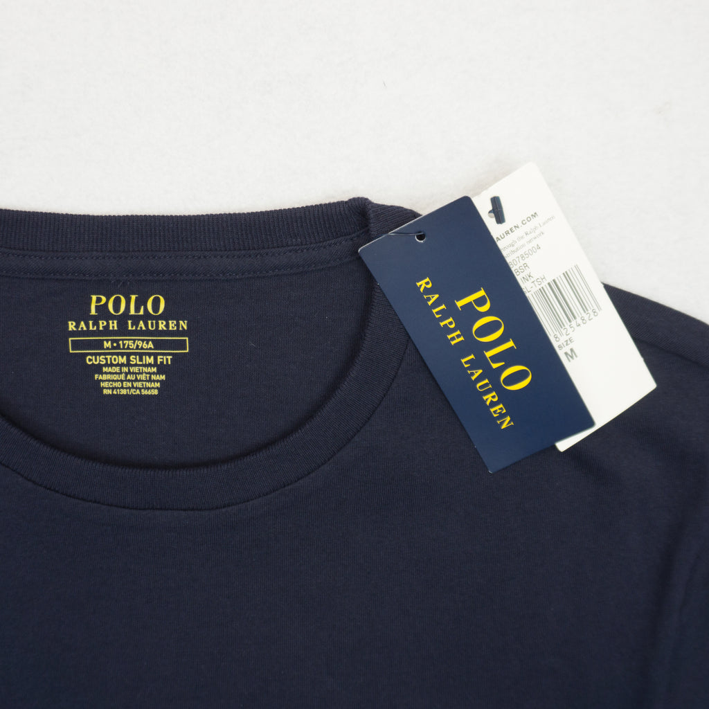 Polo Ralph Lauren Тъмно Синя Тениска с Бродирано Лого