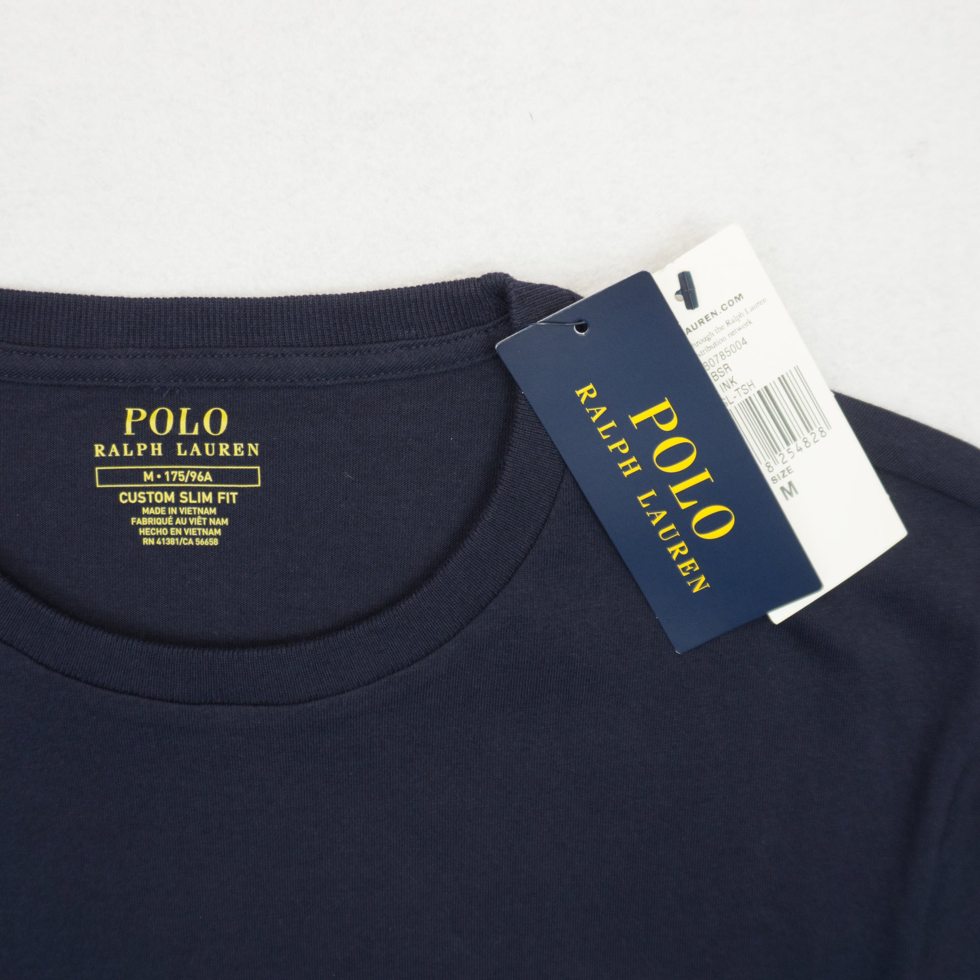 Polo Ralph Lauren Тъмно Синя Тениска с Бродирано Лого