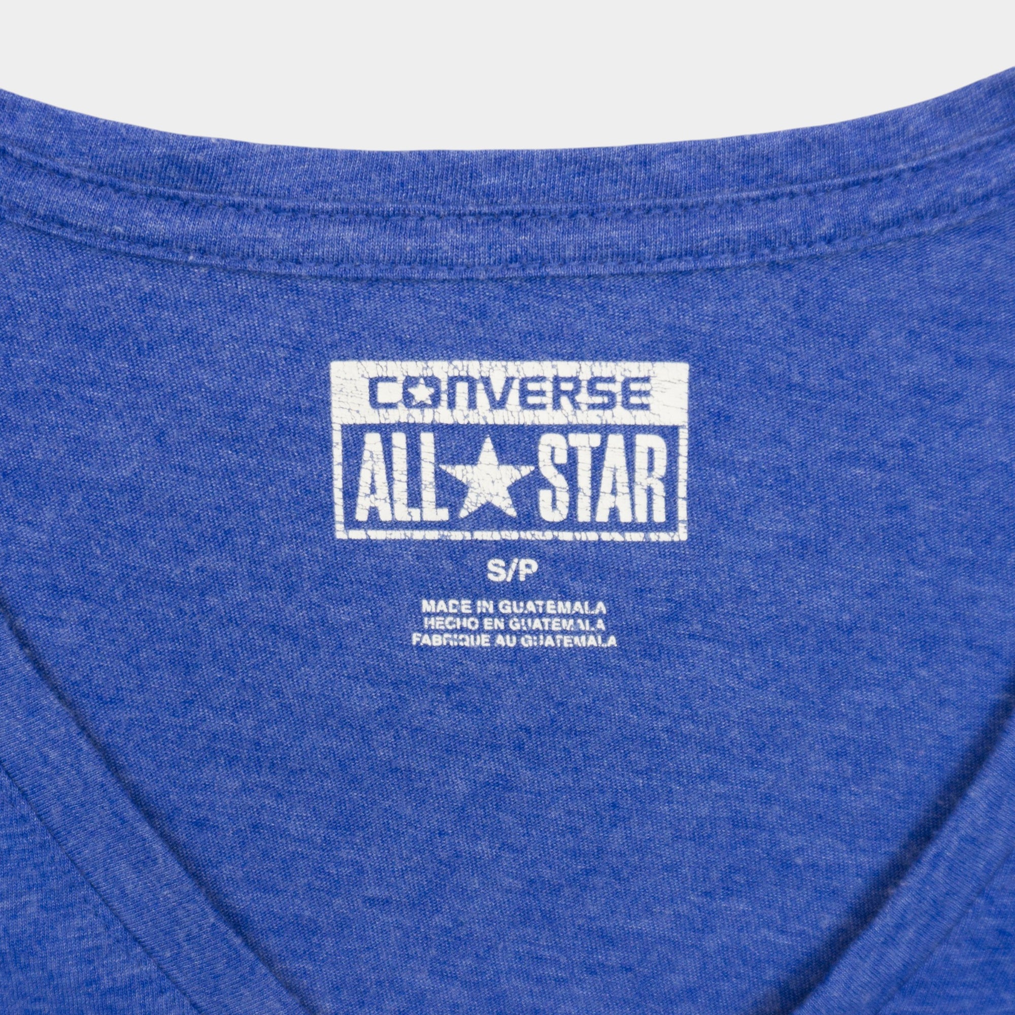 Converse Синя Тениска с Голямо Лого