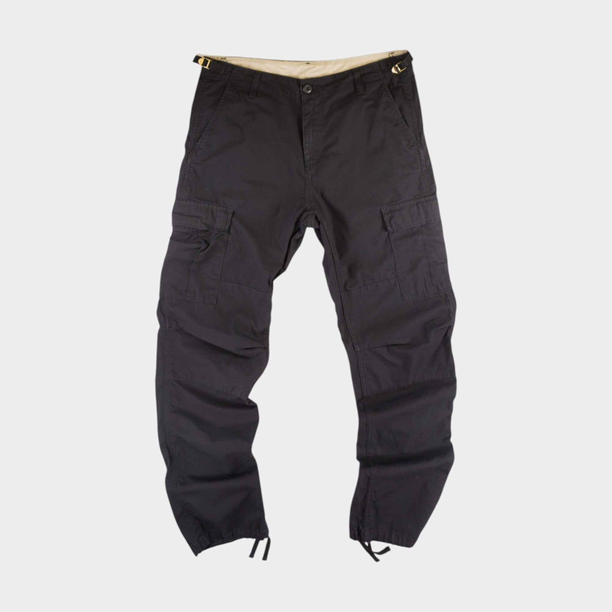 Carhartt WIP Черни Карго Панталони