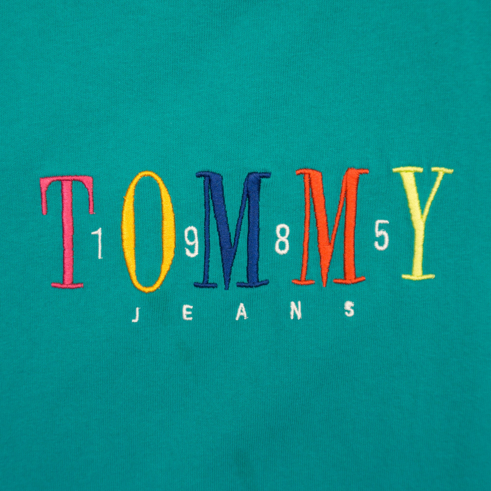 Tommy Hilfiger Синя Тениска с Бродирано Лого