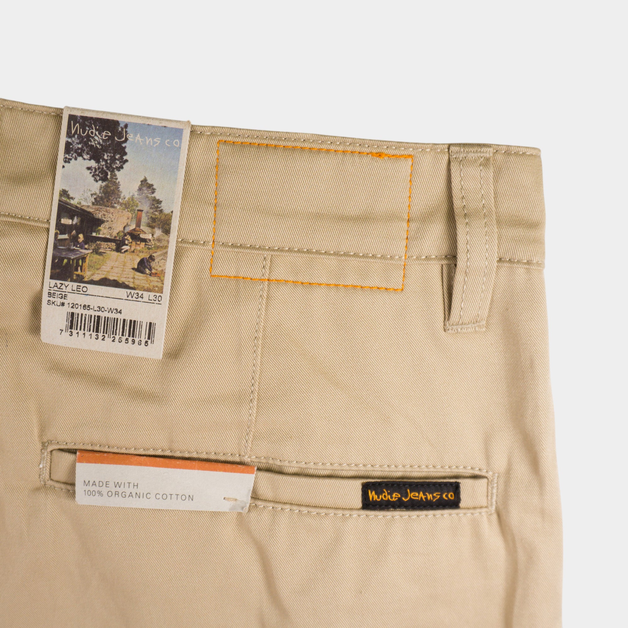 Nudie Jeans Кафяви Панталони