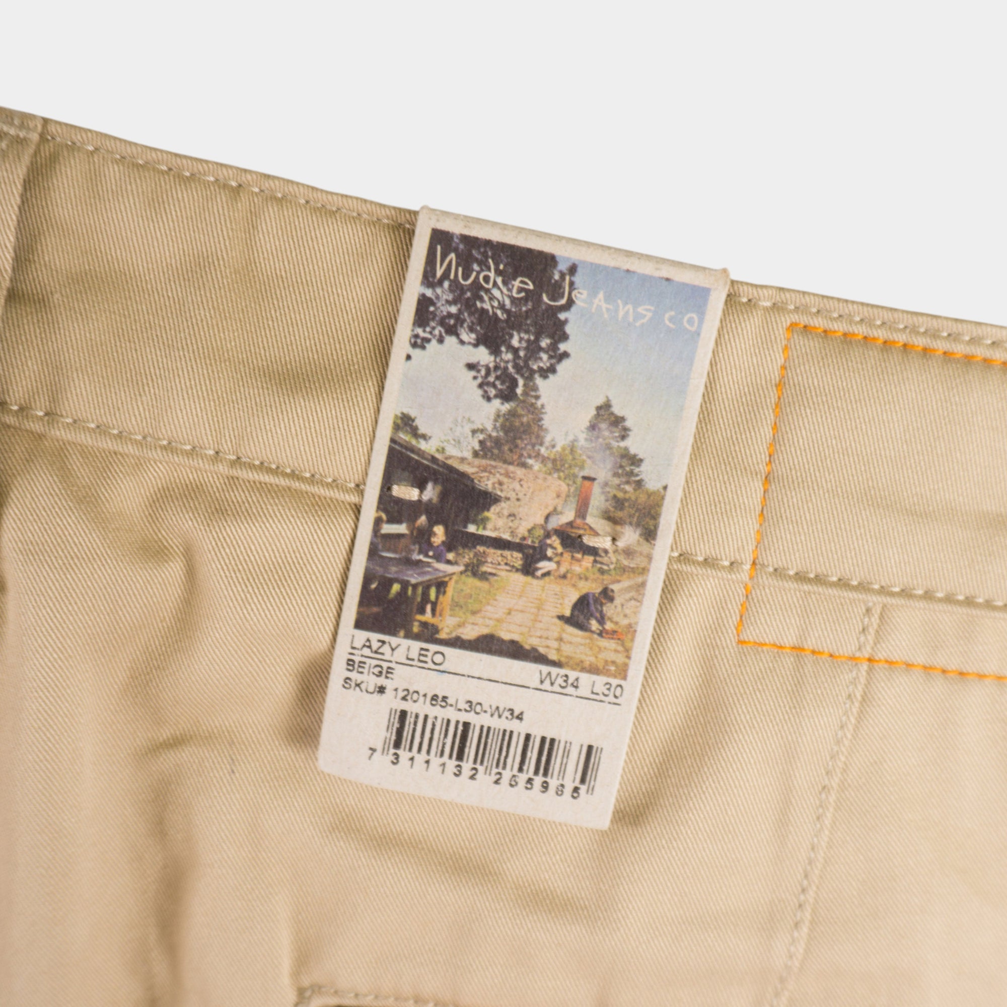 Nudie Jeans Кафяви Панталони