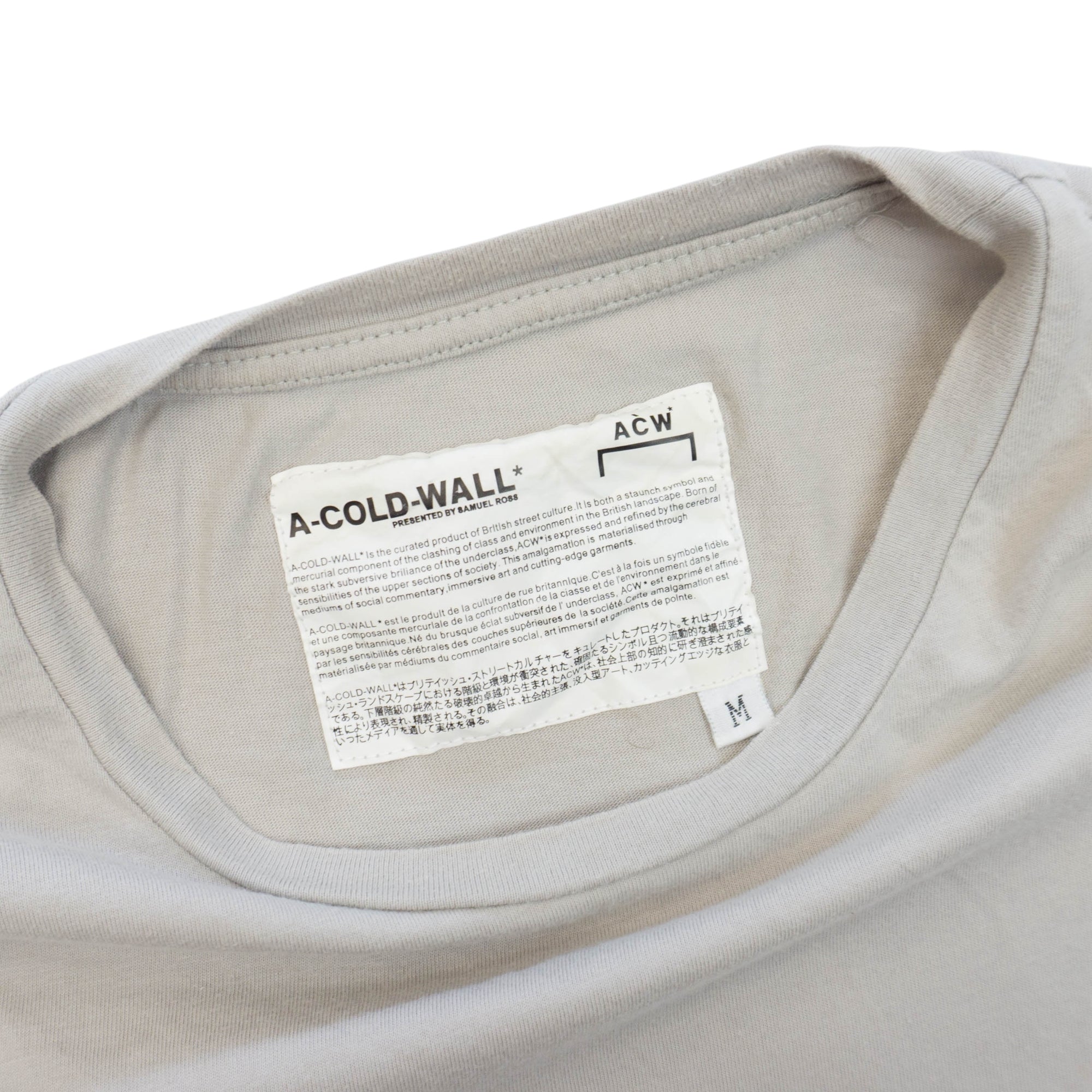 A-Cold-Wall Knock-Off Tee