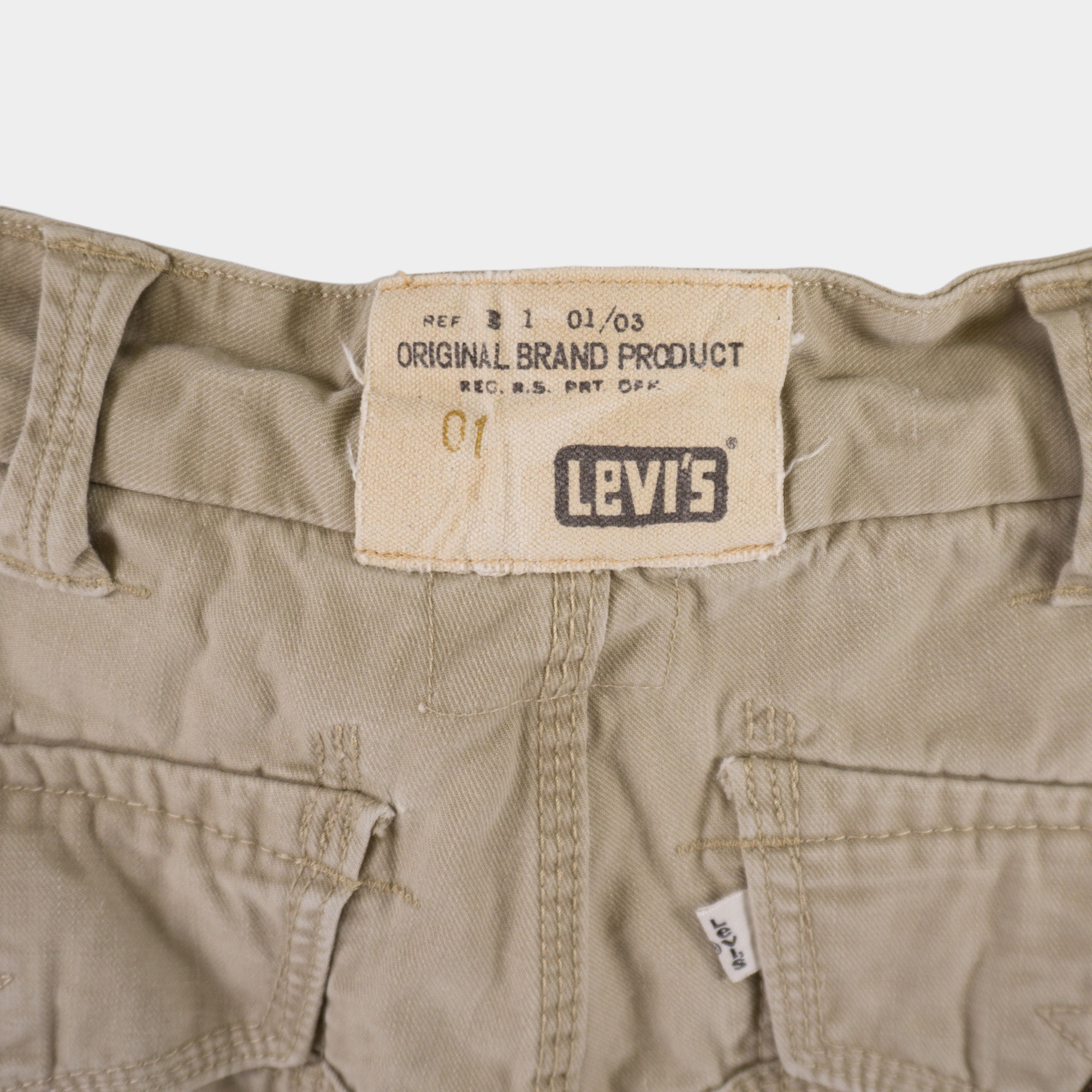 Levi’s White Tab Бежови Работни Панталони