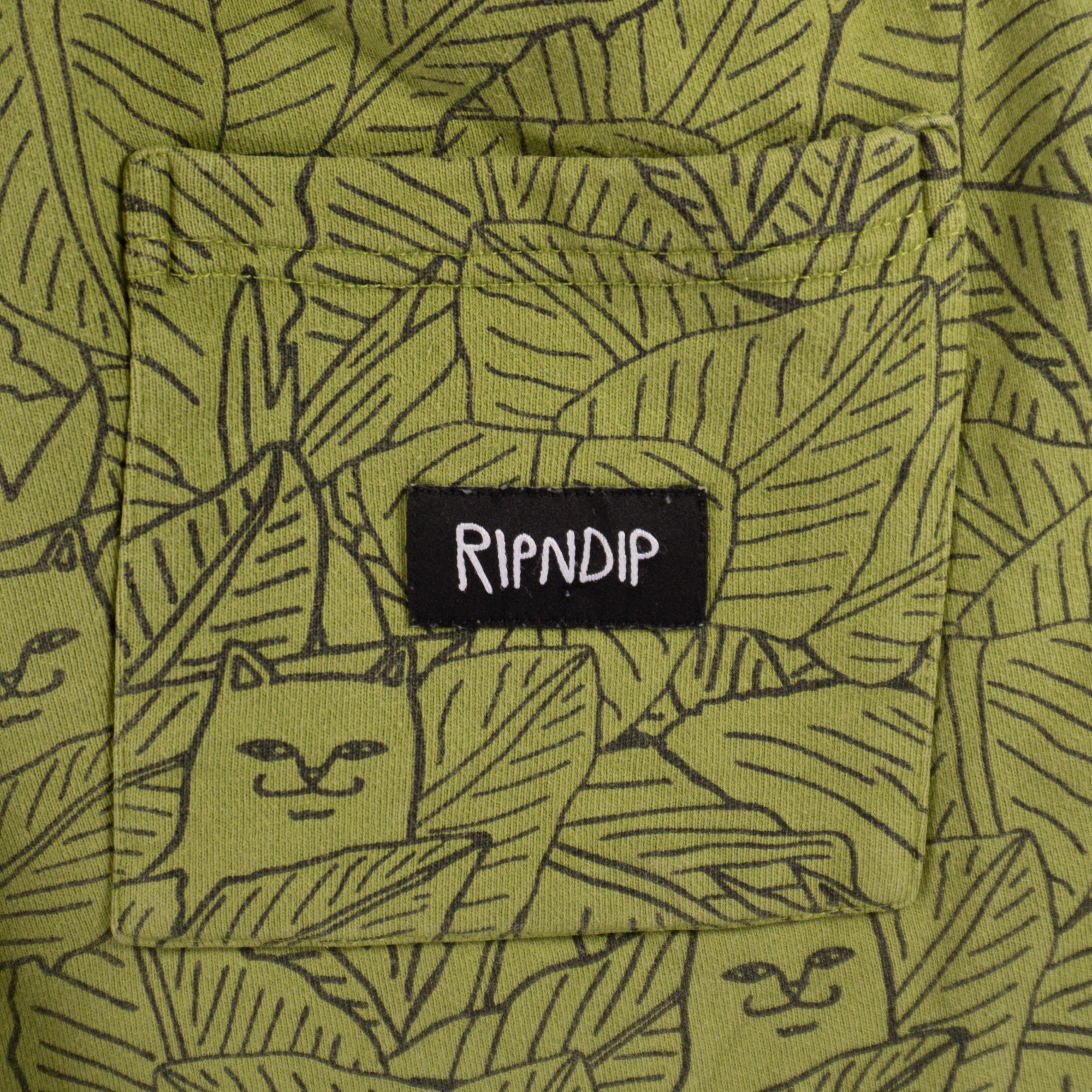 Ripndip Зелени Къси Панталони