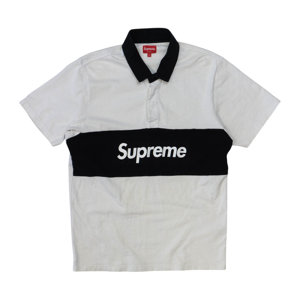 Supreme SS16 Box Logo Тениска с Яка