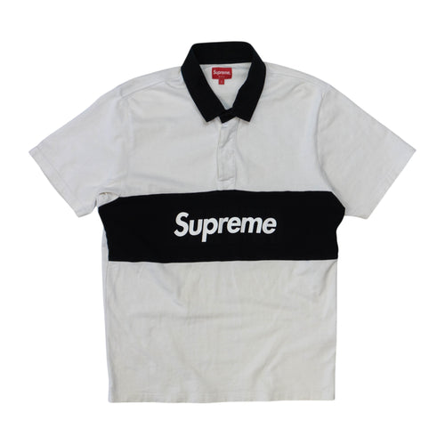 Supreme SS16 Box Logo Тениска с Яка