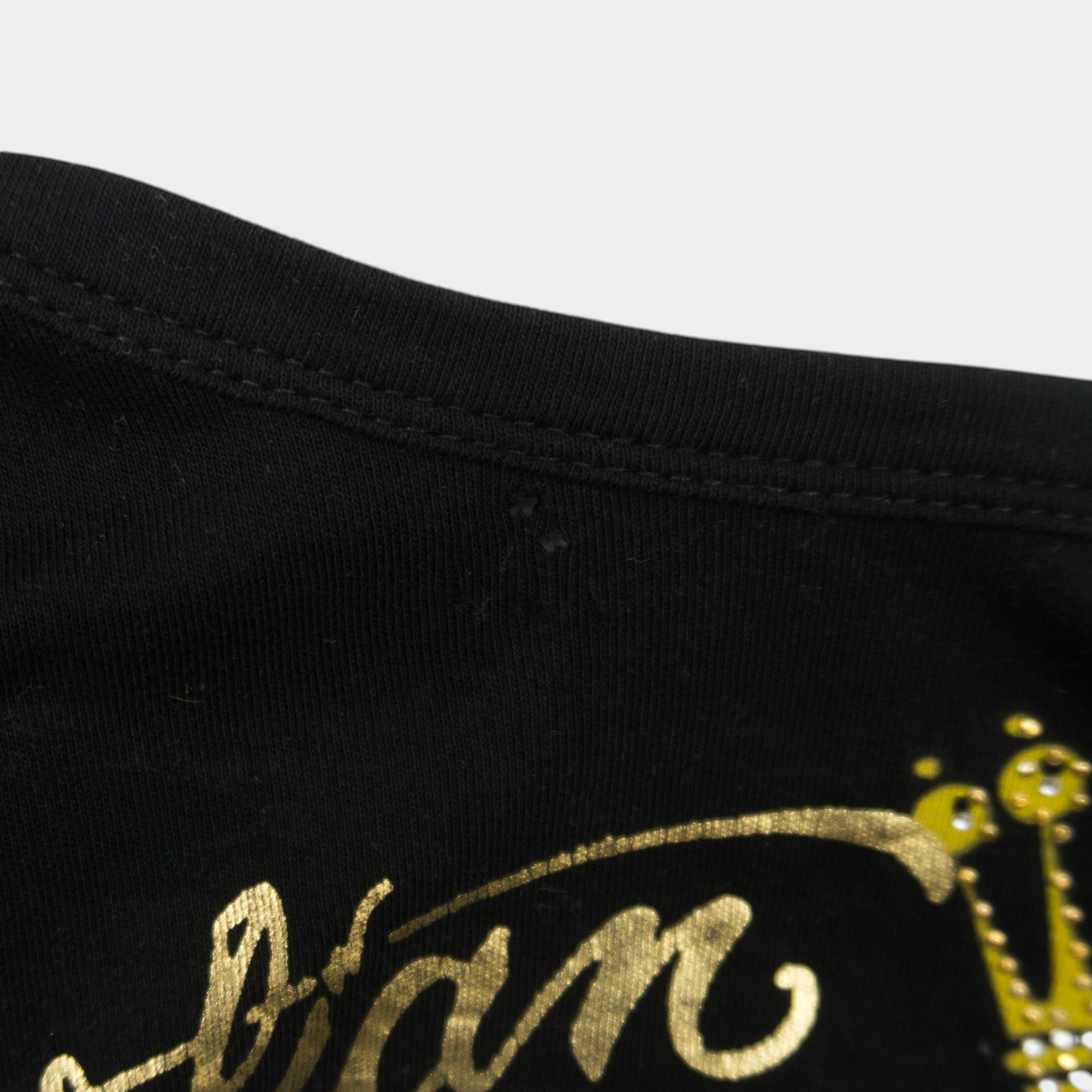 Ed Hardy Vintage Черна Тениска с Графика