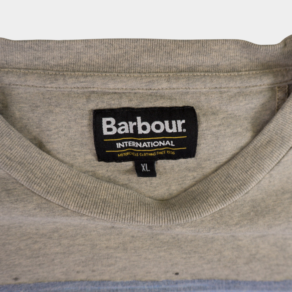 Barbour Сива Тениска с Графика