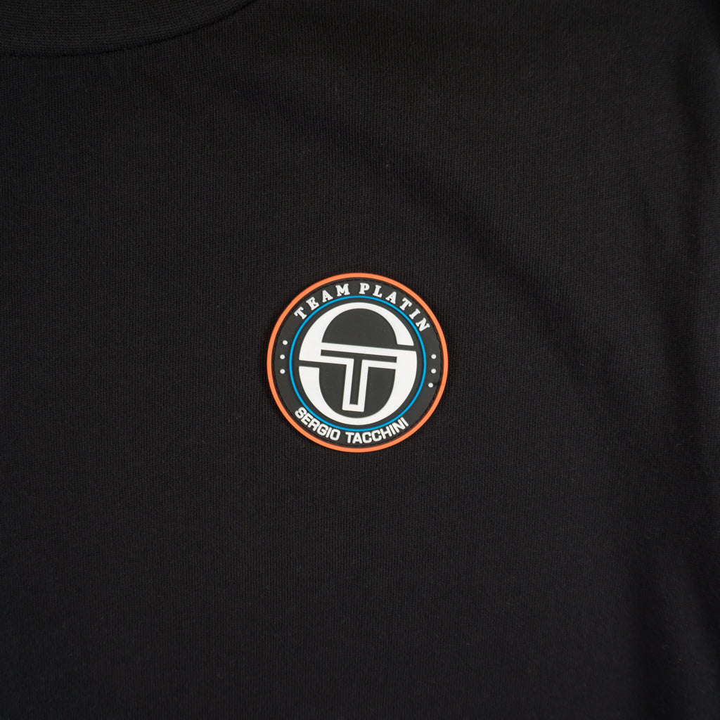Sergio Tacchini Черна Тениска