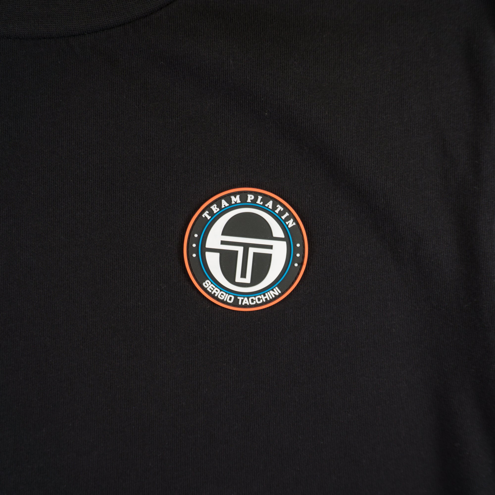 Sergio Tacchini Черна Тениска