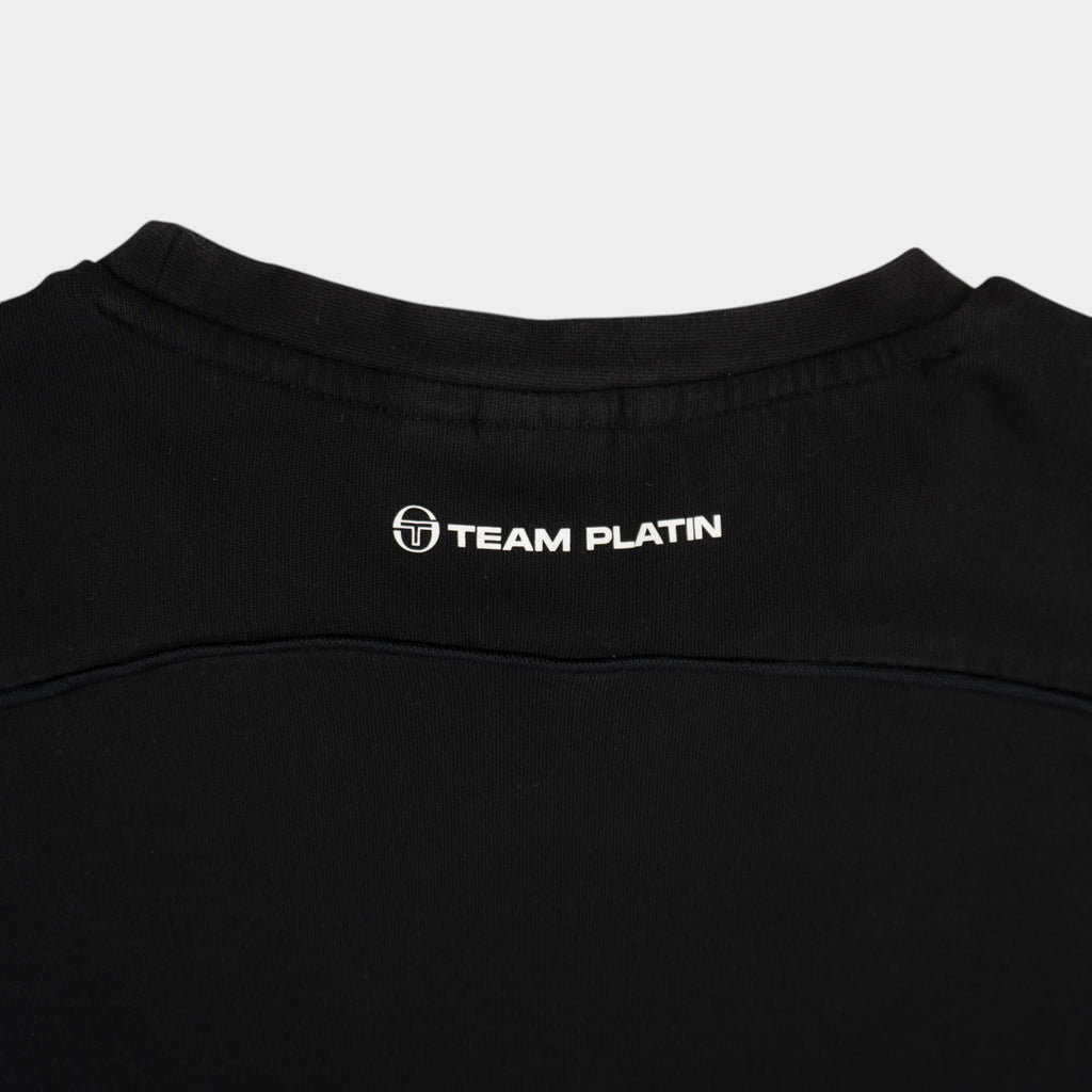 Sergio Tacchini Черна Тениска