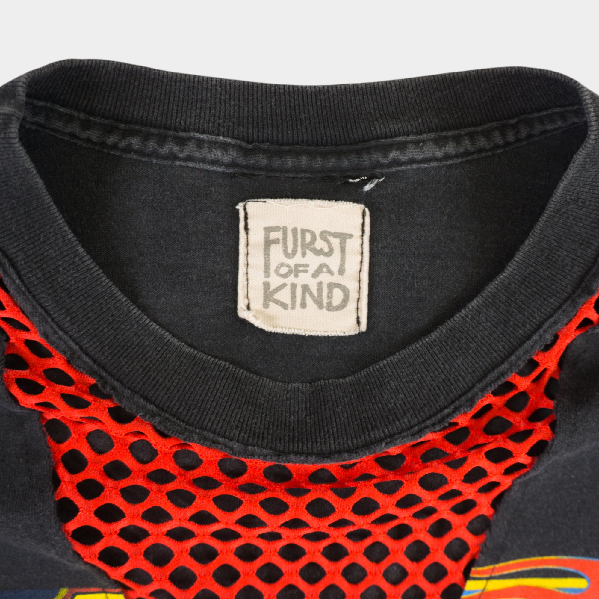 Furst of a Kind Винтидж 2000-те Черна Тениска с Графика