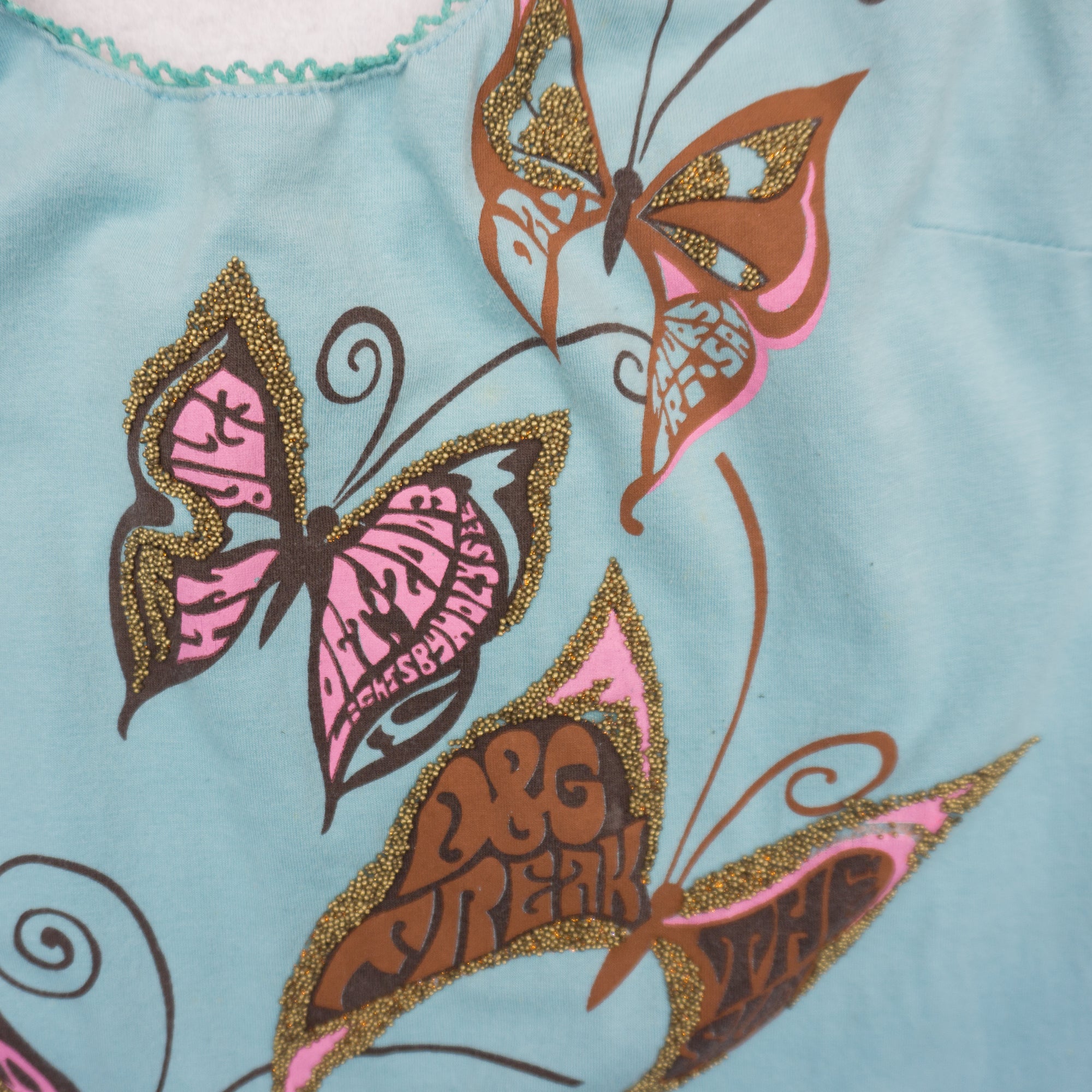 Dolce & Gabbana Y2K Vintage Син Потник