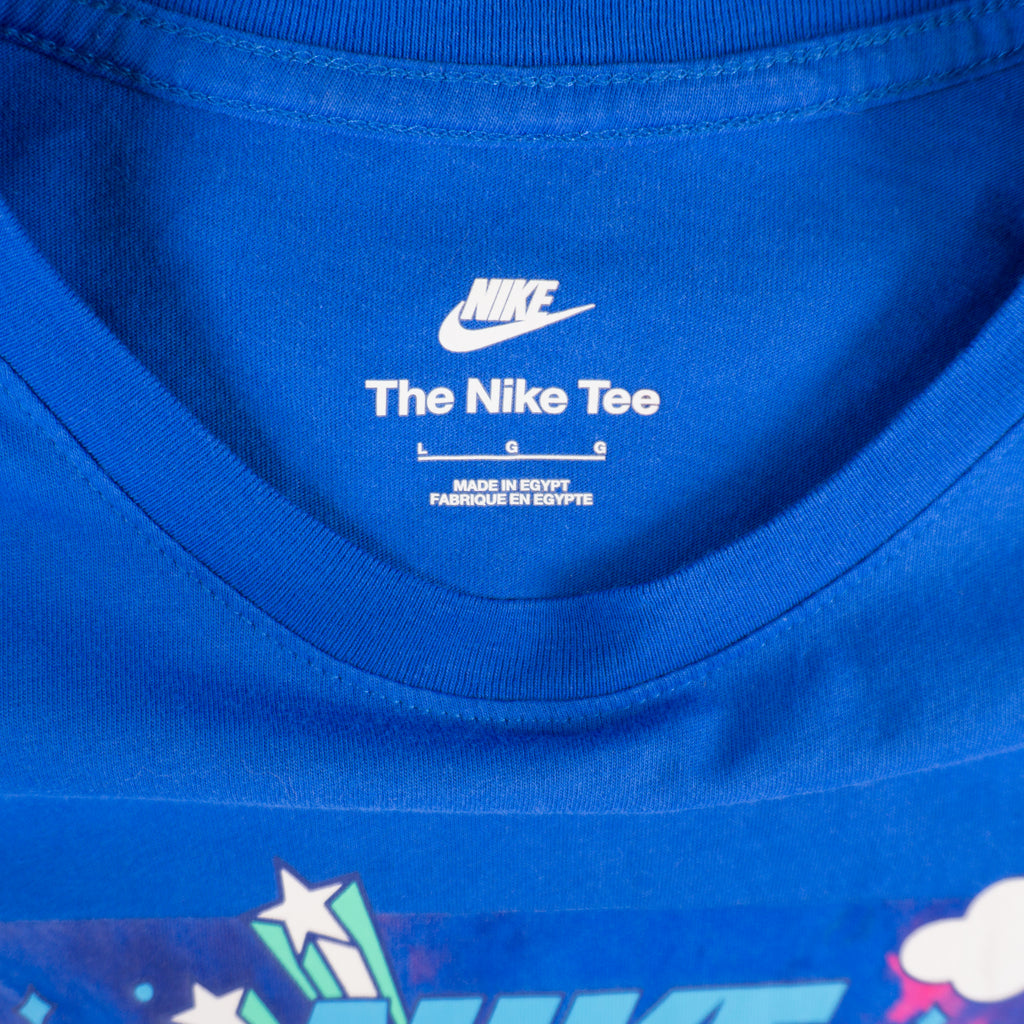 Nike Синя Тениска с Графика