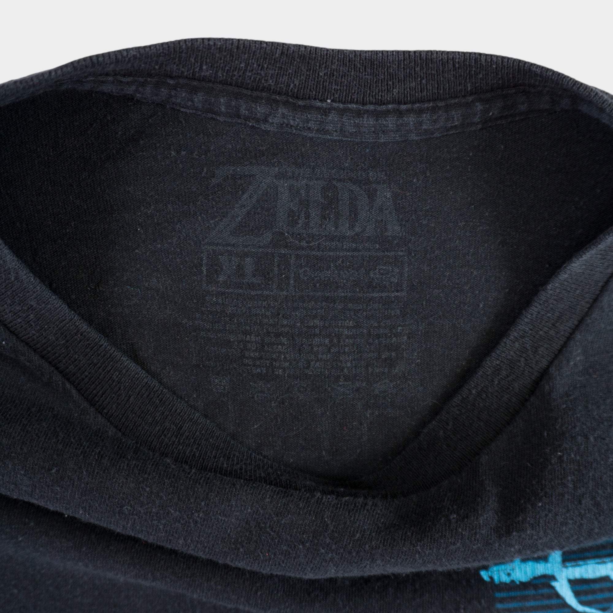 The Legend of Zelda Черна Тениска с Графика