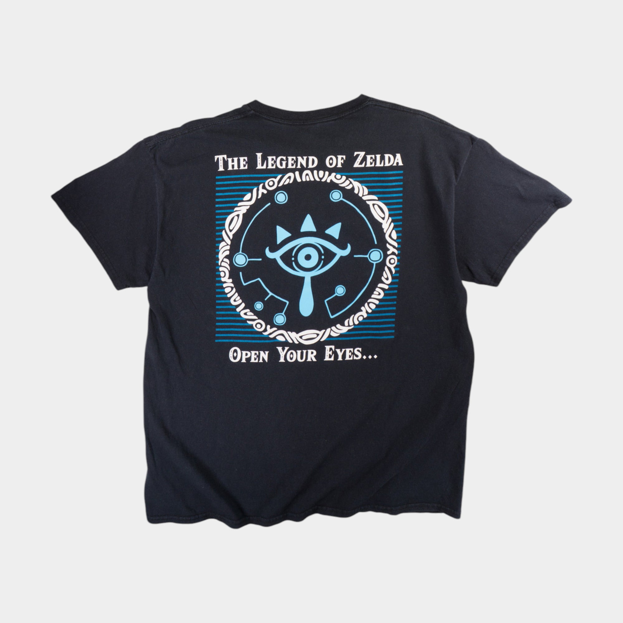 The Legend of Zelda Черна Тениска с Графика