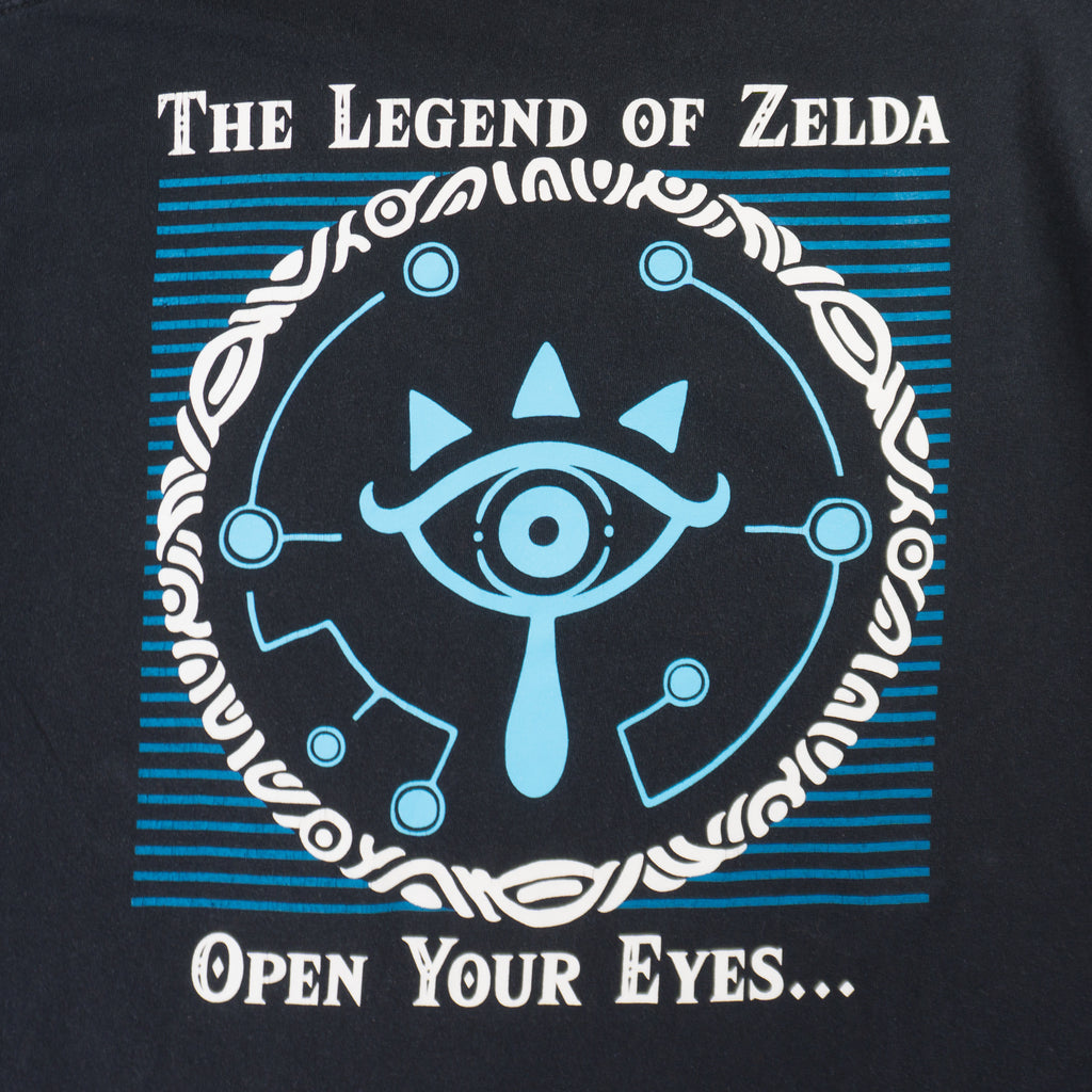 The Legend of Zelda Черна Тениска с Графика