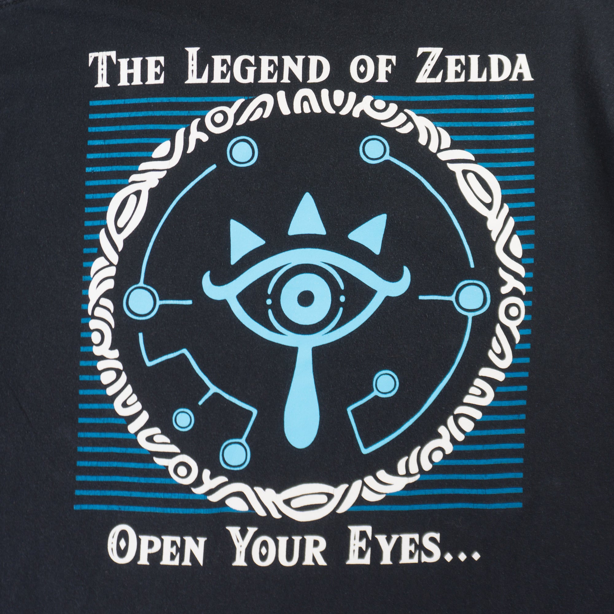 The Legend of Zelda Черна Тениска с Графика