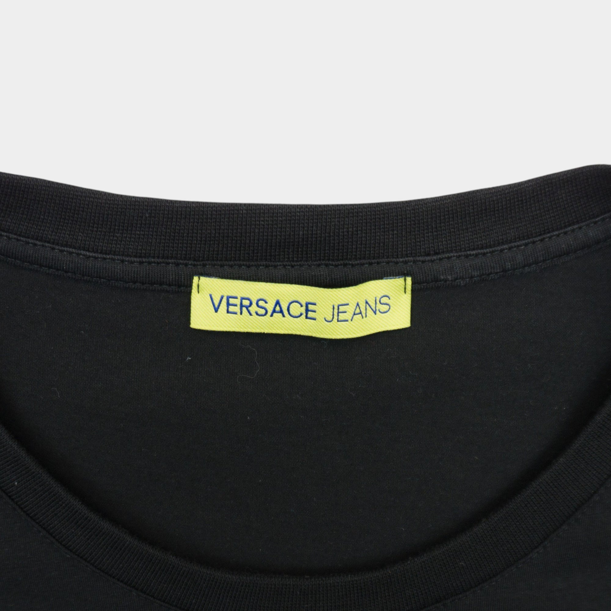 Versace Jeans Черна Тениска с Графика