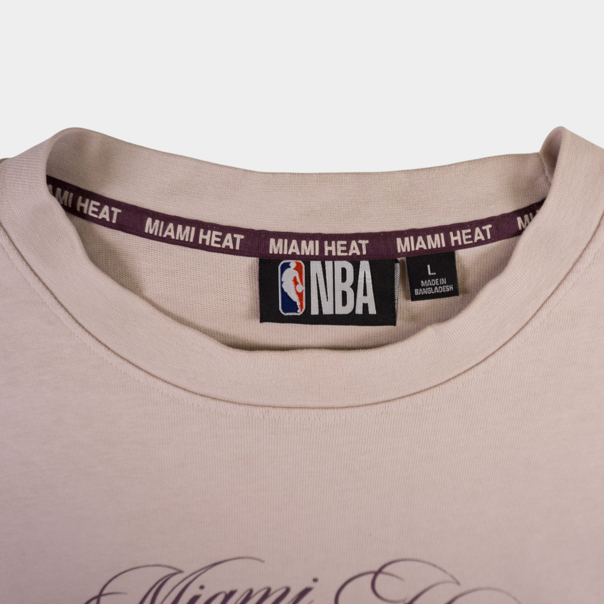 NBA x Miami Heat Розова Тениска с Графика