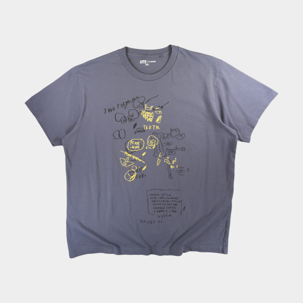 Uniqlo Сива Тениска с Графика