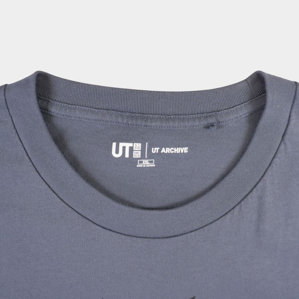 Uniqlo Сива Тениска с Графика