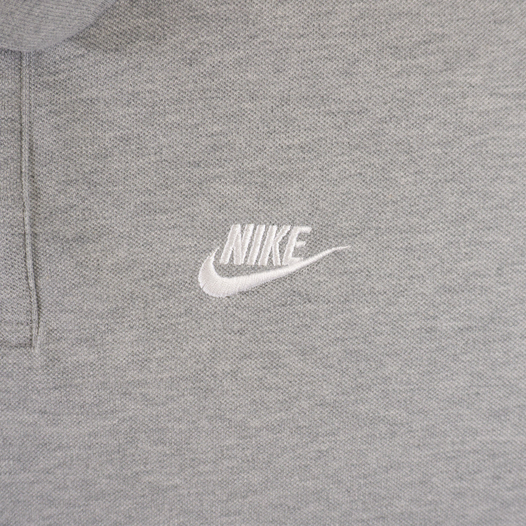 Nike Сива Тениска с Яка
