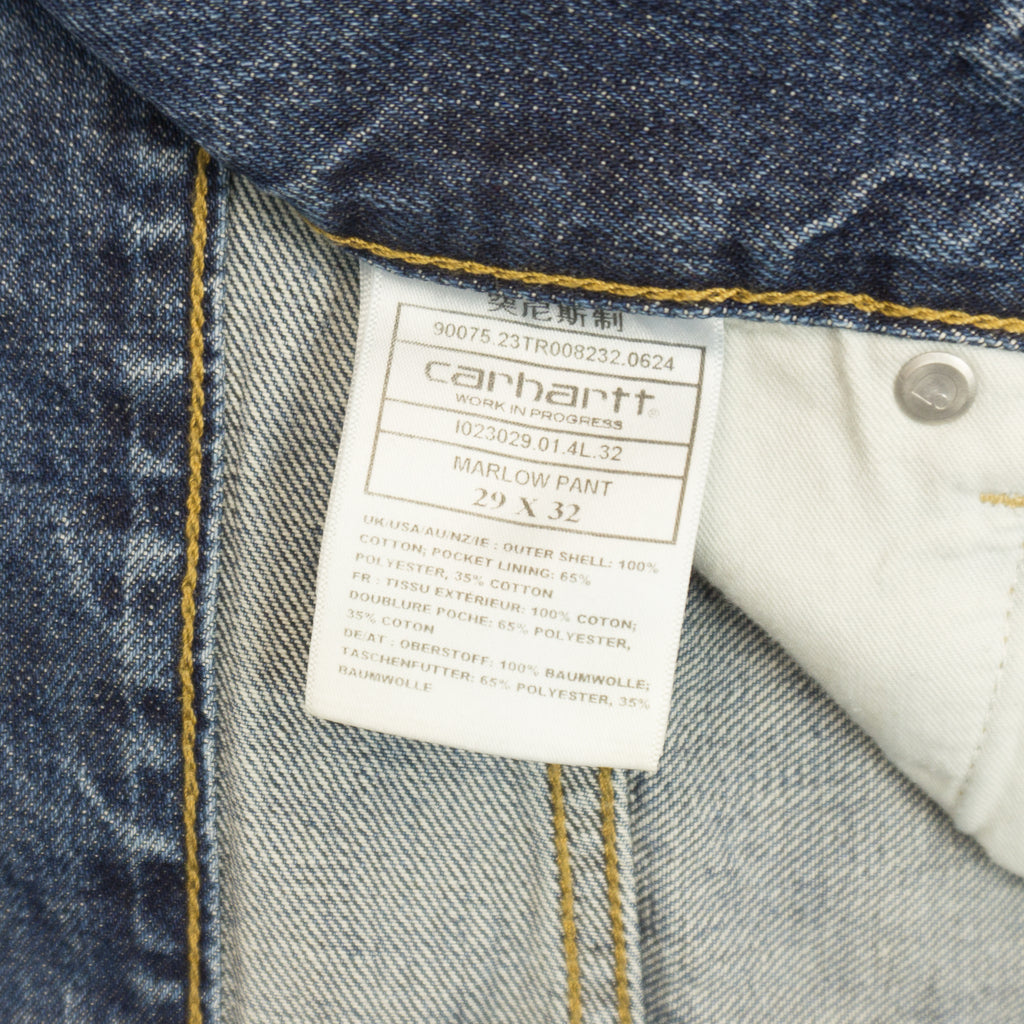Carhartt WIP Marlow Сини Дънки