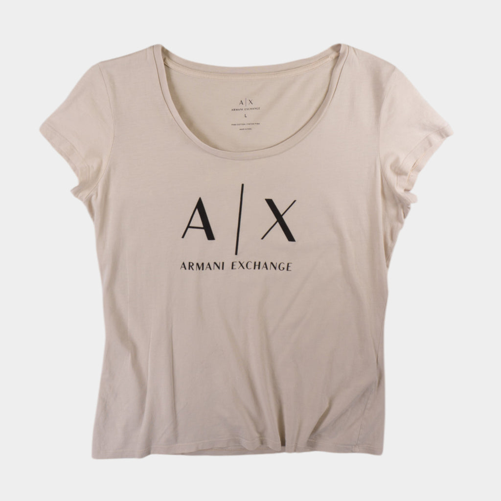 Armani Exchange Розова Тениска