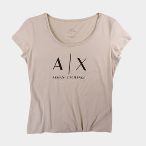 Armani Exchange Розова Тениска